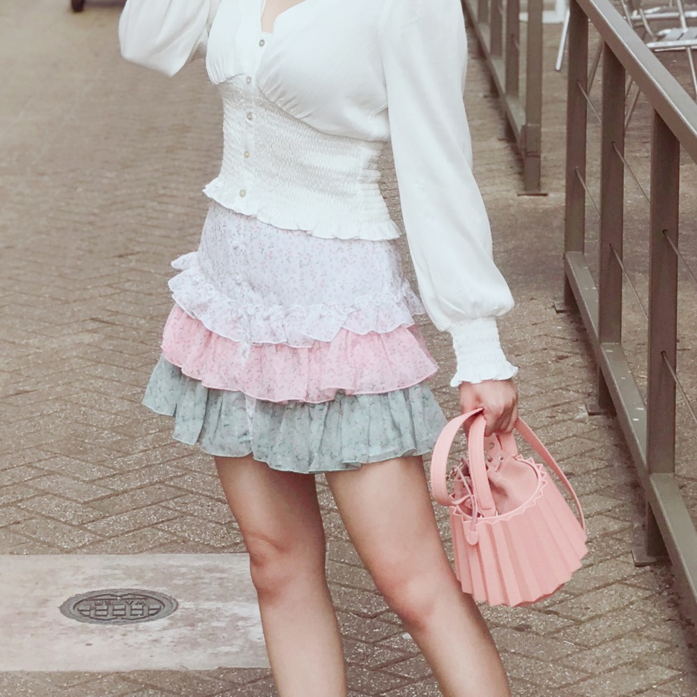 ❌SOLD❌ Mlouye mini lantern bag - Baby pink - Picture 3 of 3